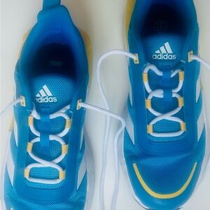 Adidas X Lego Boys Turquoise and Yellow Athletic Shoes